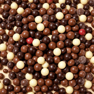 Chocolate lentils